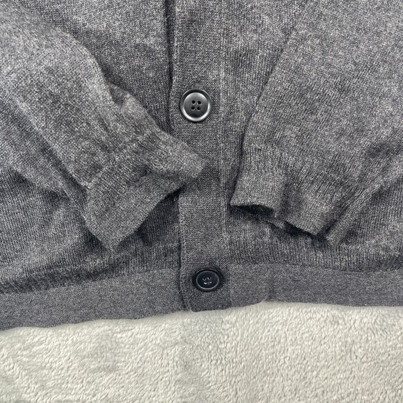 AG Adriano Goldschmied Cardigan Sweater Mens Medium Gray Pockets Long Sleeve - Picture 6 of 9